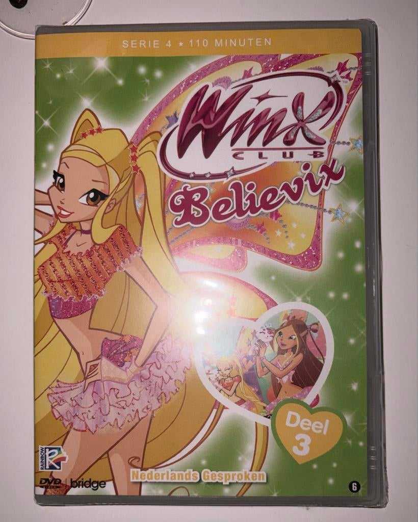 Winx Club Believix Seizoen 4 Deel 3 sealed, Cd's en Dvd's, Verzenden, Nieuw in verpakking