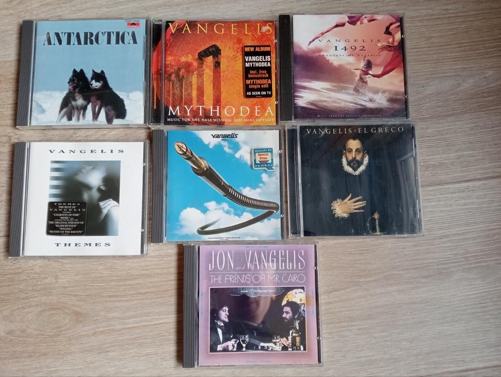 Vangelis CD Collectie - 7 Albums, Ophalen of Verzenden, Zo goed als nieuw