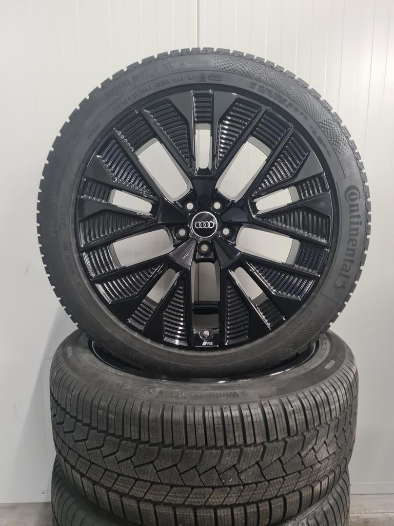 21' Audi E-tron GE & Q8 E-tron met winterbanden Demo 8mm, 265 mm, Banden en Velgen, Personenwagen, 21 inch