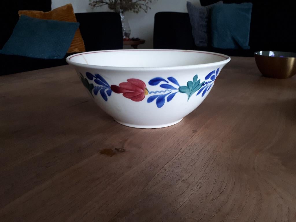 Boerenbont diepe schaal (aardappel/groente), Ophalen of Verzenden