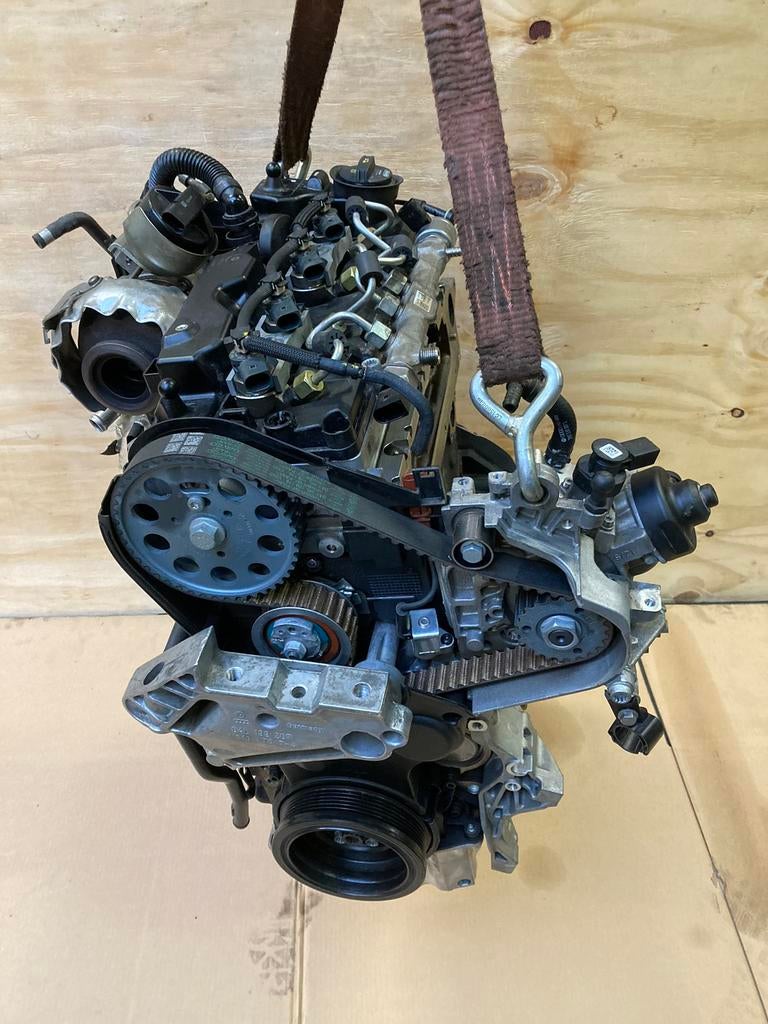 Motor 2.0TDI DFT Audi Q3 VW Tiguan 150pk, Ophalen of Verzenden, Gebruikt, Audi
