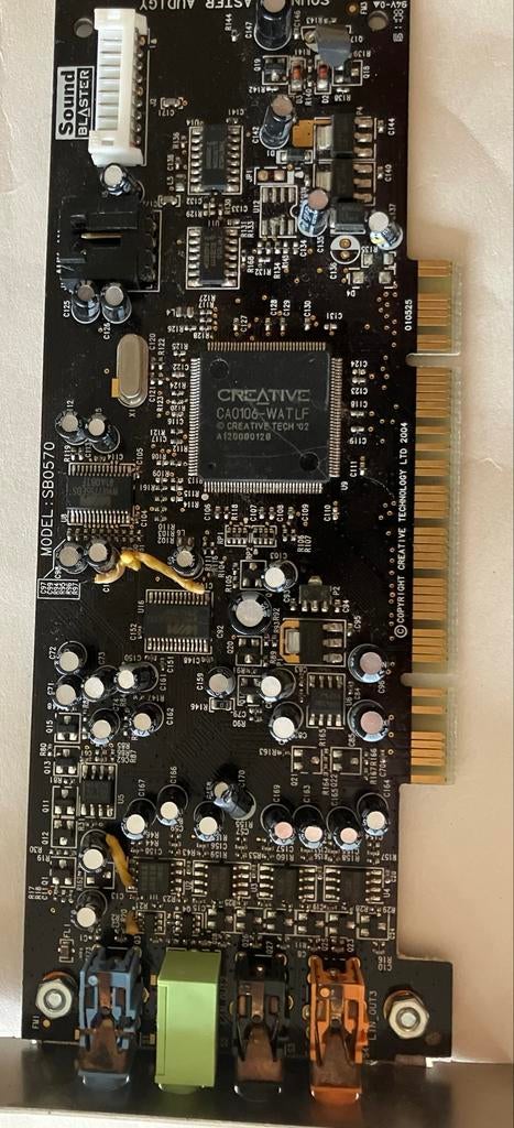 Creative Labs Sound Blaster Audigy SB0570, Computers en Software, Geluidskaarten, Verzenden, Gebruikt, Intern