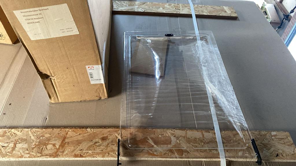 NIEUWE! PE Bovenlicht Verbeterde Holle met uitzetter BC3, Minder dan 80 cm, Minder dan 80 cm, Overige typen, Nieuw
