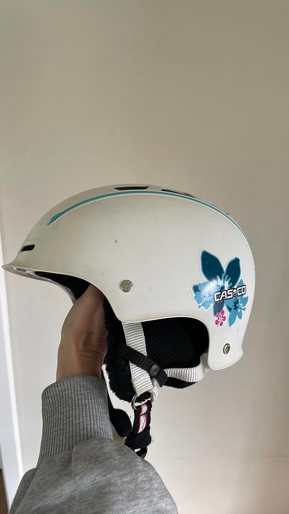 Skihelm met skibril casco helm maat S bril van Salomon, Overige typen, Zo goed als nieuw, Minder dan 100 cm, Salomon