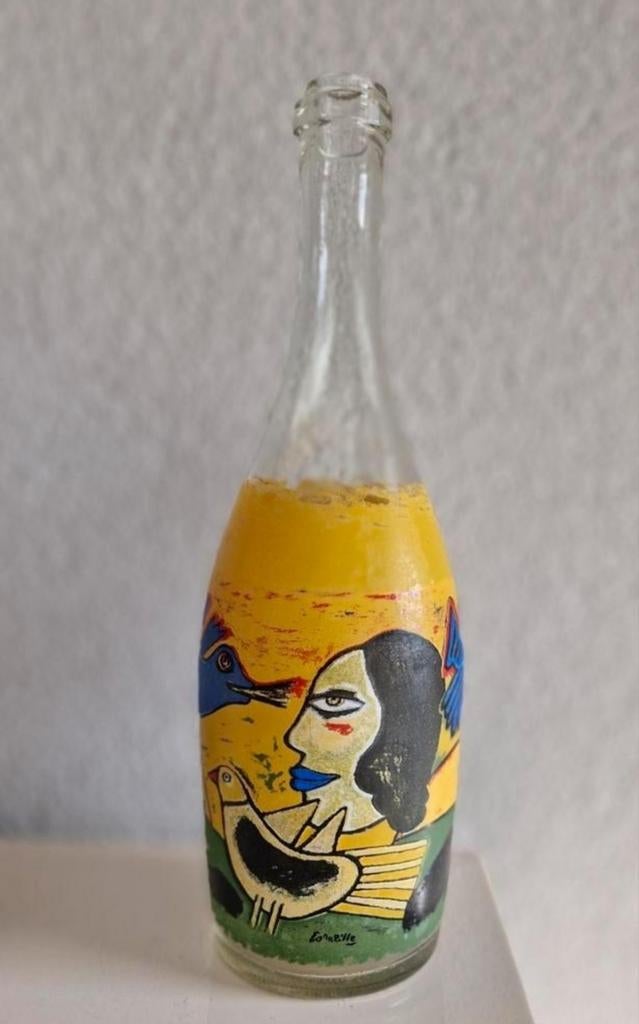 Corneille Fles, Verzamelen, Glas en Borrelglaasjes, Overige typen, Ophalen of Verzenden