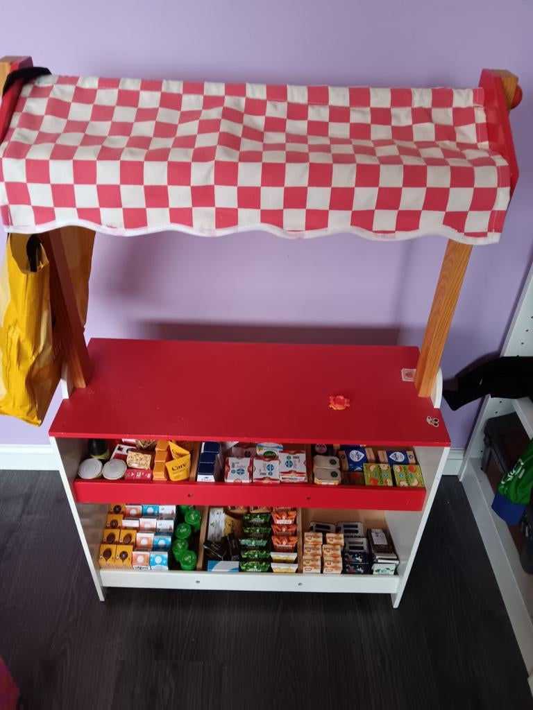 Houten Speelgoedwinkeltje, Kinderen en Baby's, Ophalen, Gebruikt, Hout, Speelkeuken