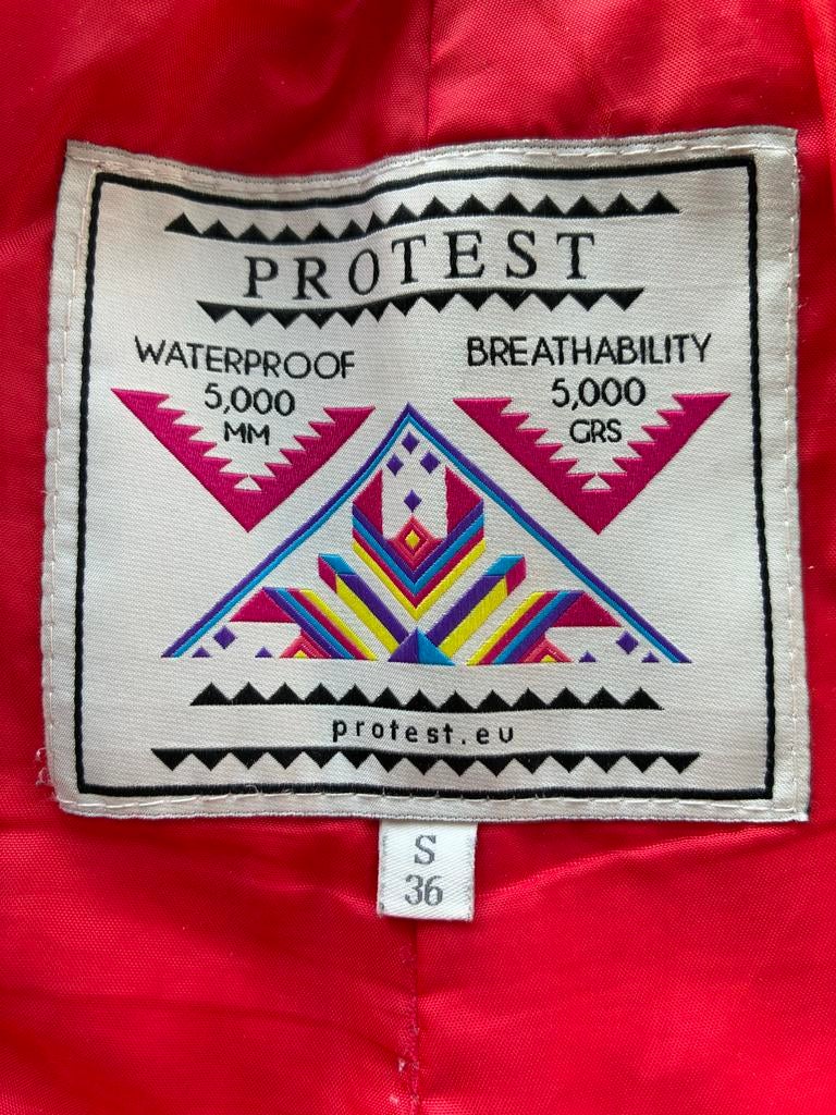 Protest Skibroek Maat S Rood, Kleding | Dames, Wintersportkleding, Ophalen of Verzenden, Zo goed als nieuw, Maat 36 (S), Broek