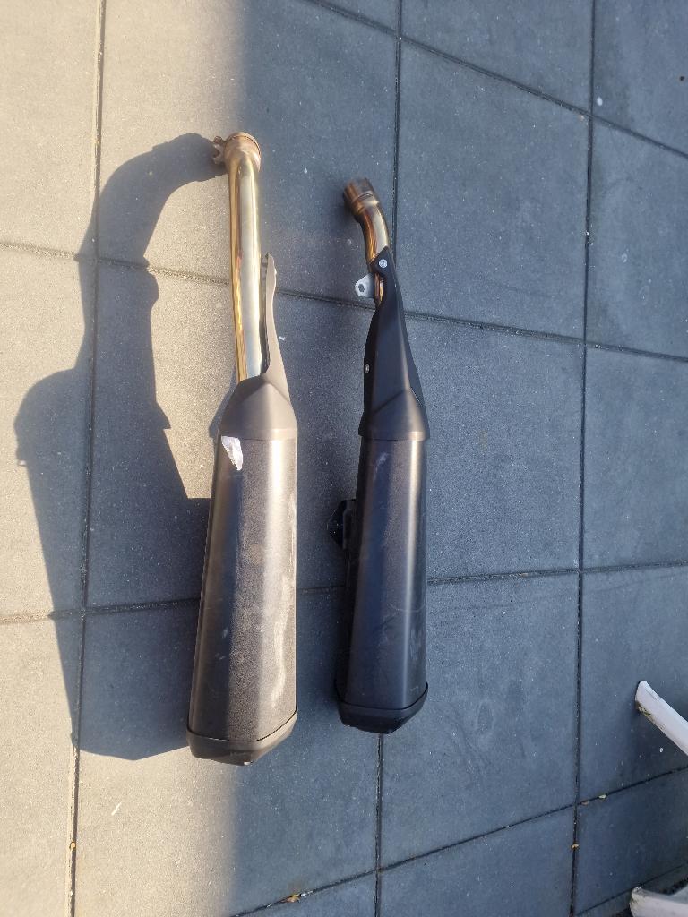 kawasaki zzr1400 zzr 1400 uitlaat origineel uitlaten dempers, Motoren, Ophalen of Verzenden, Gebruikt