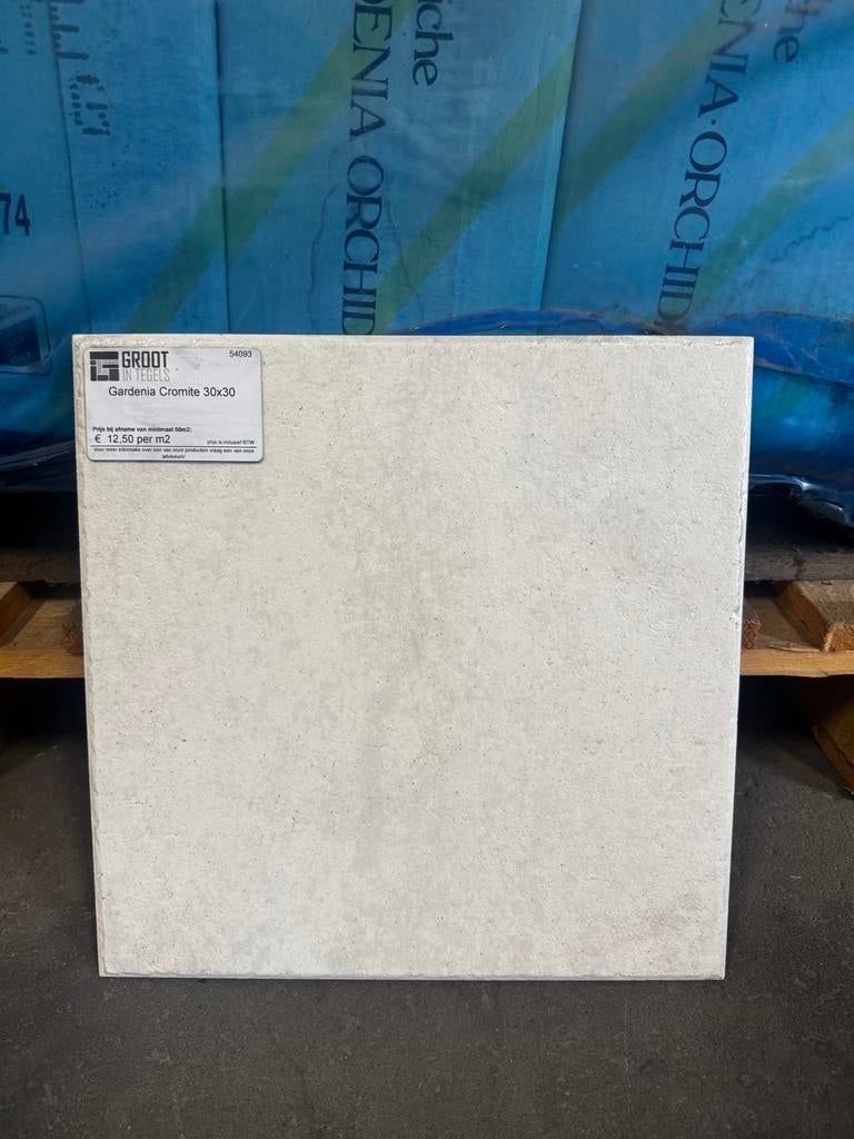 Gardenia Cromite Tegels 33x33 A-keus, Nieuw, Ophalen of Verzenden, 20 tot 40 cm, 10 m² of meer