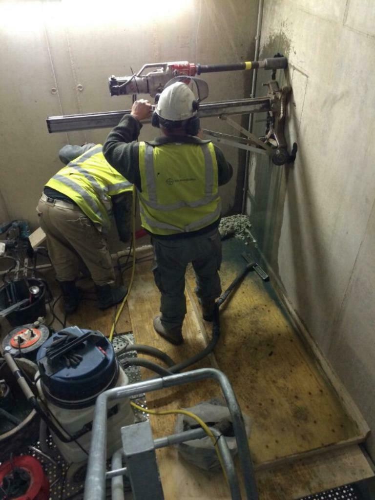 Betonboren, betonboring, sloopwerkzaamheden, Verbouw of Aanbouw