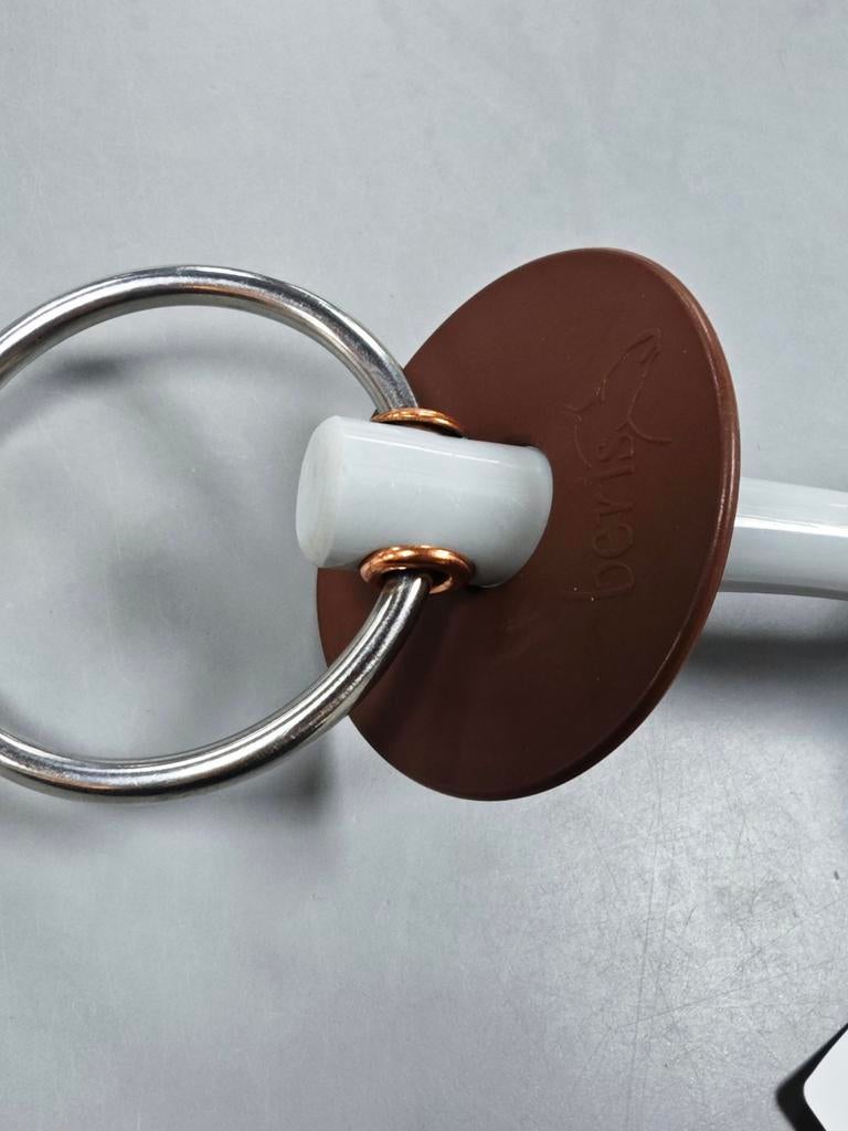 Beris flexibel stangbitje ring 6cm Bit maat 12., Dieren en Toebehoren, Paarden en Pony's | Hoofdstellen en Tuigage, Eu, Eu, Ophalen of Verzenden