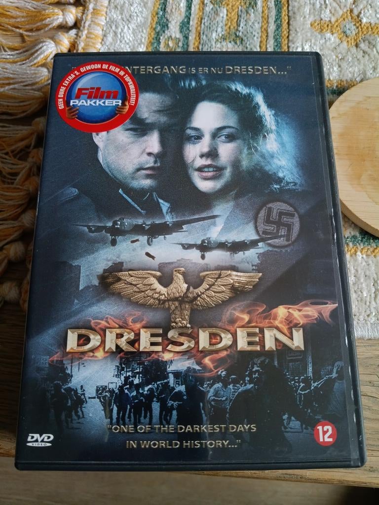 Dresden DVD - Historisch Drama, Vanaf 12 jaar, Ophalen of Verzenden, Zo goed als nieuw, Oorlog