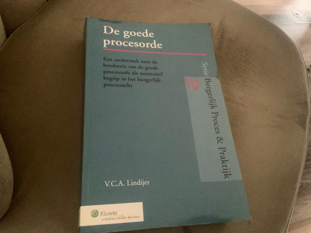 De goede procesorde, Ophalen of Verzenden