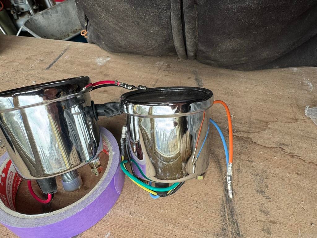 Kilometerteller & Toerenteller 65mm - Set, Ophalen of Verzenden, Nieuw, Universele onderdelen