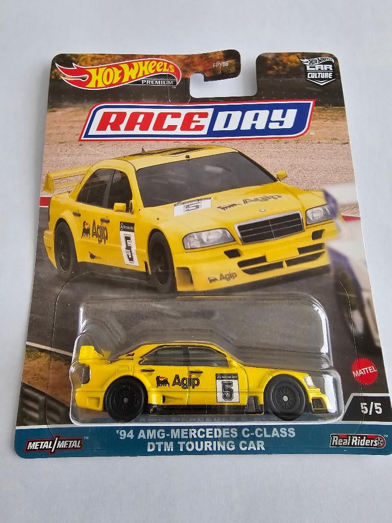 Hot Wheels Mercedes AMG C-Class DTM Touring Car HotWheels, Verzenden, Nieuw, Auto