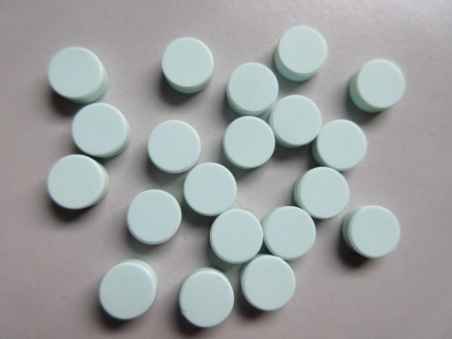 nr. 9279, 20 Ronde tegeltjes 1x1, light aqua., Ophalen of Verzenden, Zo goed als nieuw, Complete set, Lego
