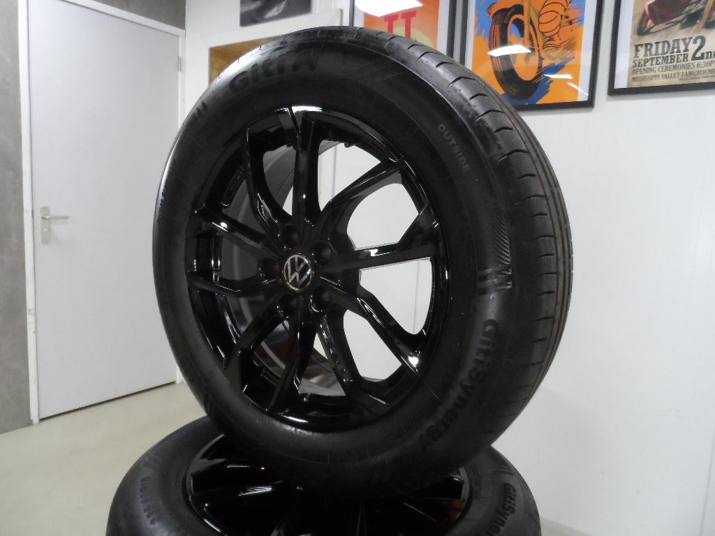 Volkswagen ID Buzz 18 inch zwart splinternieuw velgen set, 18 inch, Bestelwagen, Duitsland, Banden en Velgen