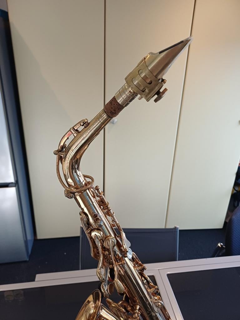 Conn 'Shooting Star' Altsaxofoon met Koffer speelklaar, Muziek en Instrumenten, Blaasinstrumenten | Saxofoons, Ophalen of Verzenden