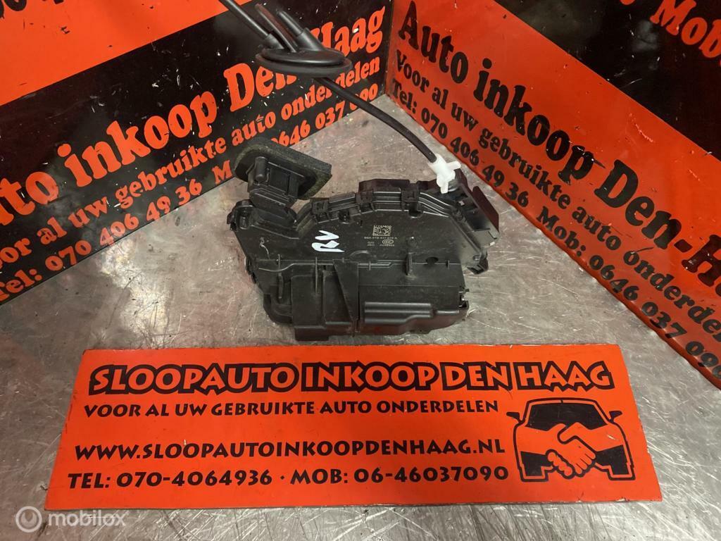 VW Polo Golf ('17-'21) Deurslotmechaniek RV - 5TA839016A, Ophalen of Verzenden, Gebruikt