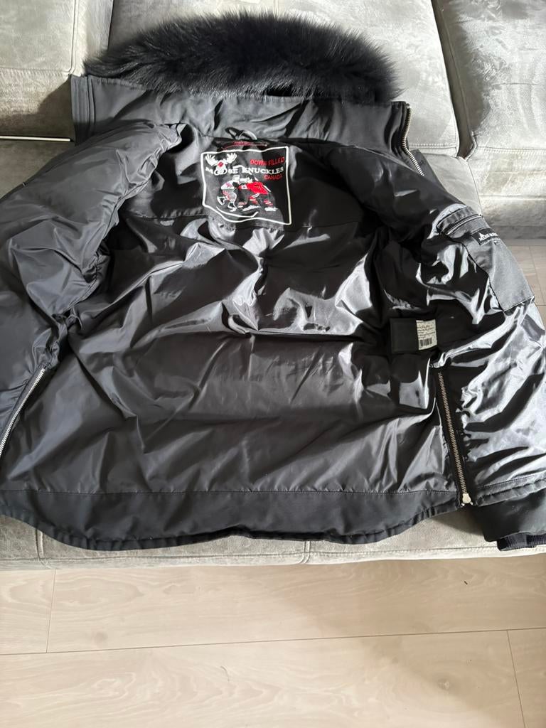 Moose knuckles winterjas, Ophalen of Verzenden, Zo goed als nieuw, Maat 56/58 (XL), Zwart