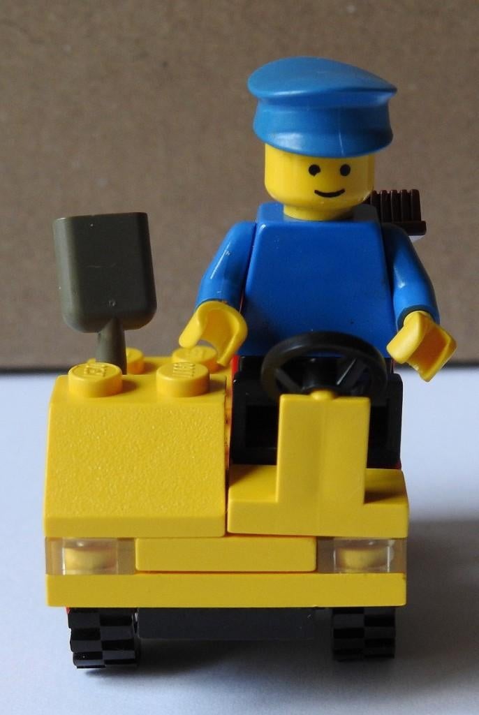 Lego 6607 Schoonmaak karretje  1982, Verzenden, Gebruikt