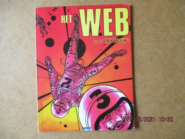 adv3532 matena - het web, Boeken, Eén stripboek, Ophalen, Gelezen