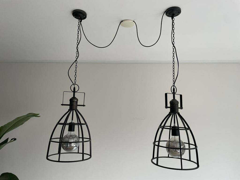 Mooie eettafel lampen te koop!, Ophalen, Zo goed als nieuw, 50 tot 75 cm