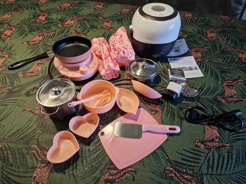 Kinder Keukengerei echt werkend, Ophalen of Verzenden, Gebruikt, Kunststof, Speelkeuken-accessoire