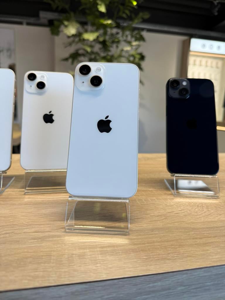  Apple iPhone 14 128GB Wit, Zwart en Paars 2 jaar garantie, 128 GB, Zwart, Refurbished, Ophalen of Verzenden