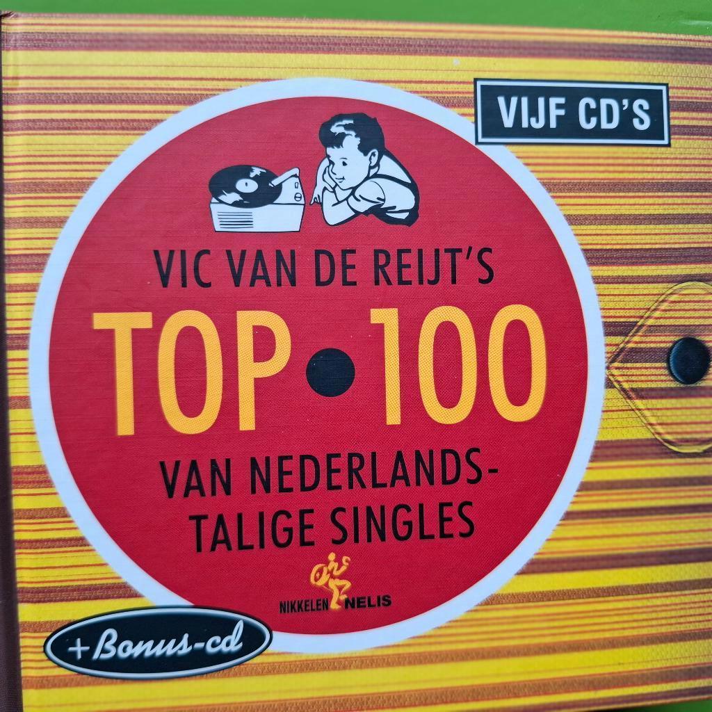 VIC VAN DE REYT'S TOP 100 NED.TALIGE SINGLES-ALLES ALS NIEUW, Ophalen of Verzenden, Zo goed als nieuw, Overige genres