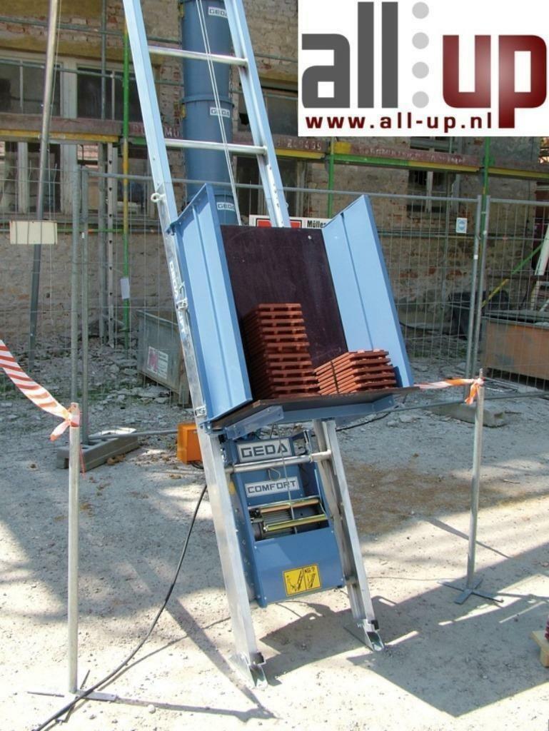 GEDA Demontabele Ladderlift pannenlift, Doe-het-zelf en Verbouw, Bouwliften, Nieuw, Bouwlift, Ophalen of Verzenden