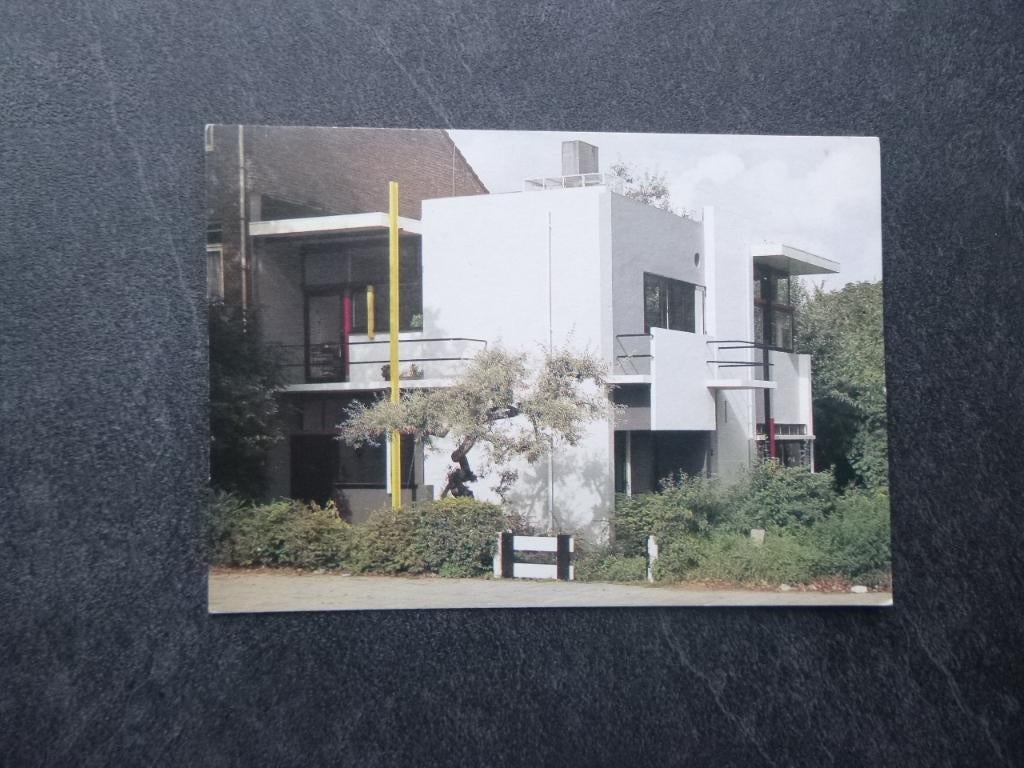 Utrecht exterieur Rietveld Schroder huis, Verzenden, 1980 tot heden, Ongelopen, Utrecht