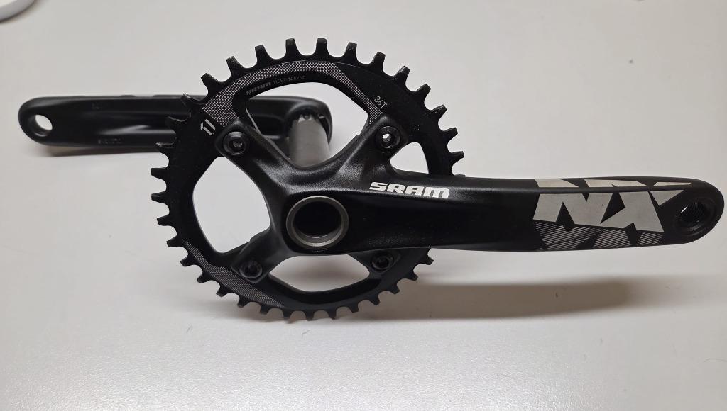 Sram NX 1x X-SYNC 11s Crankset - 175mm, Fietsen en Brommers, Fietsonderdelen, Crankstel of Pedalen, SRAM, Transmissões Mecânicas, Lda., Rua António Sérgio, N.o 15, Pedrulha, 3025 - 041 Coimbra, Portugal