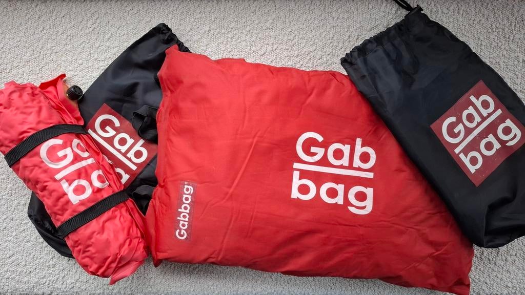 2 Gab Bag zelf opblaasbare reiskussens / strandkussens, Ophalen of Verzenden