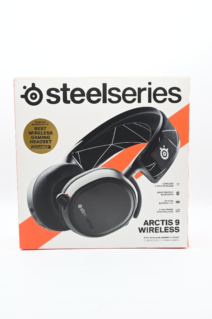 SteelSeries Arctis 9 DraadLoze Gaming Headset / zwart