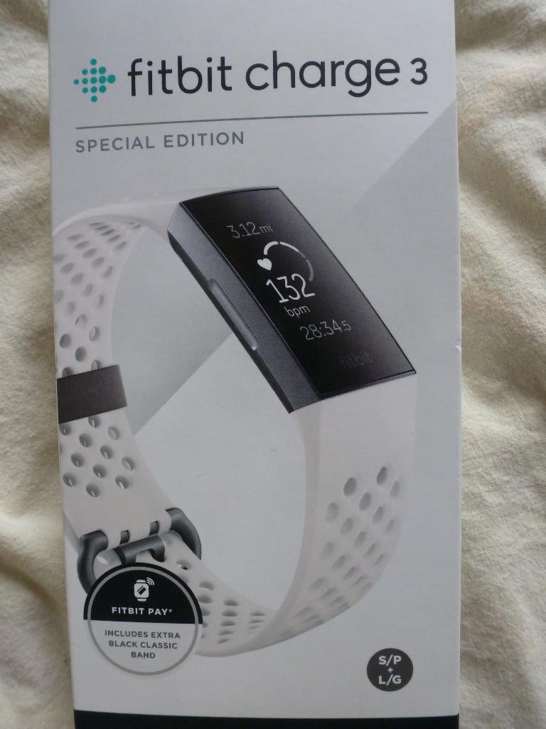 FITBIT charge 3 SPECIAL EDITION -GRATIS zend, Overige merken, Kunststof, Verzenden, Polshorloge