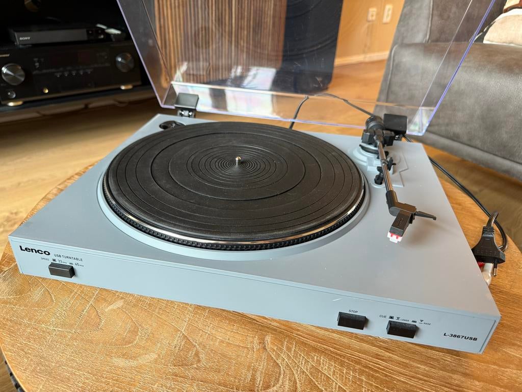 Lenco L-3867USB Platenspeler met USB, Gebruikt, USB-aansluiting, Platenspeler, Ophalen