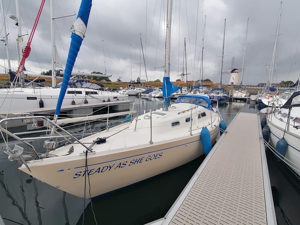 Zeilboot Ohlson 29, Ophalen, 9 m, 1.90 meter, Binnenboordmotor