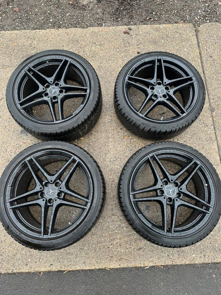 Mercedes AMG velgen 19”inch, Ophalen, 19 inch, Winterbanden