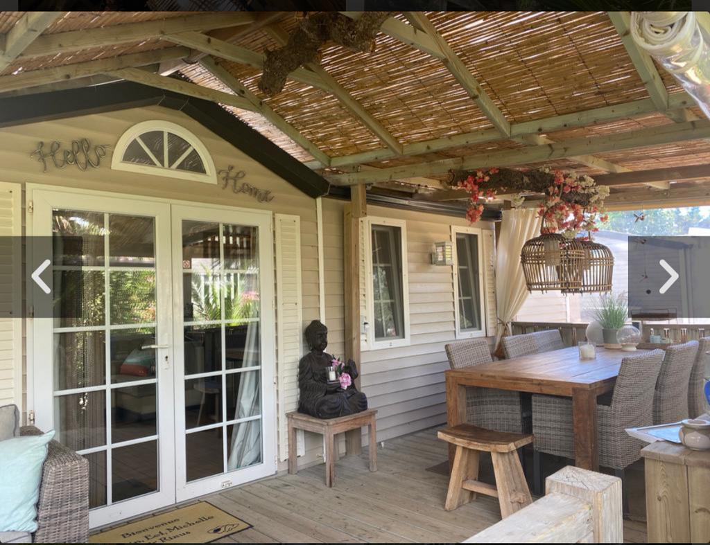 Te huur Chalet op camping nabij Pampelonnestrand Ramatuelle