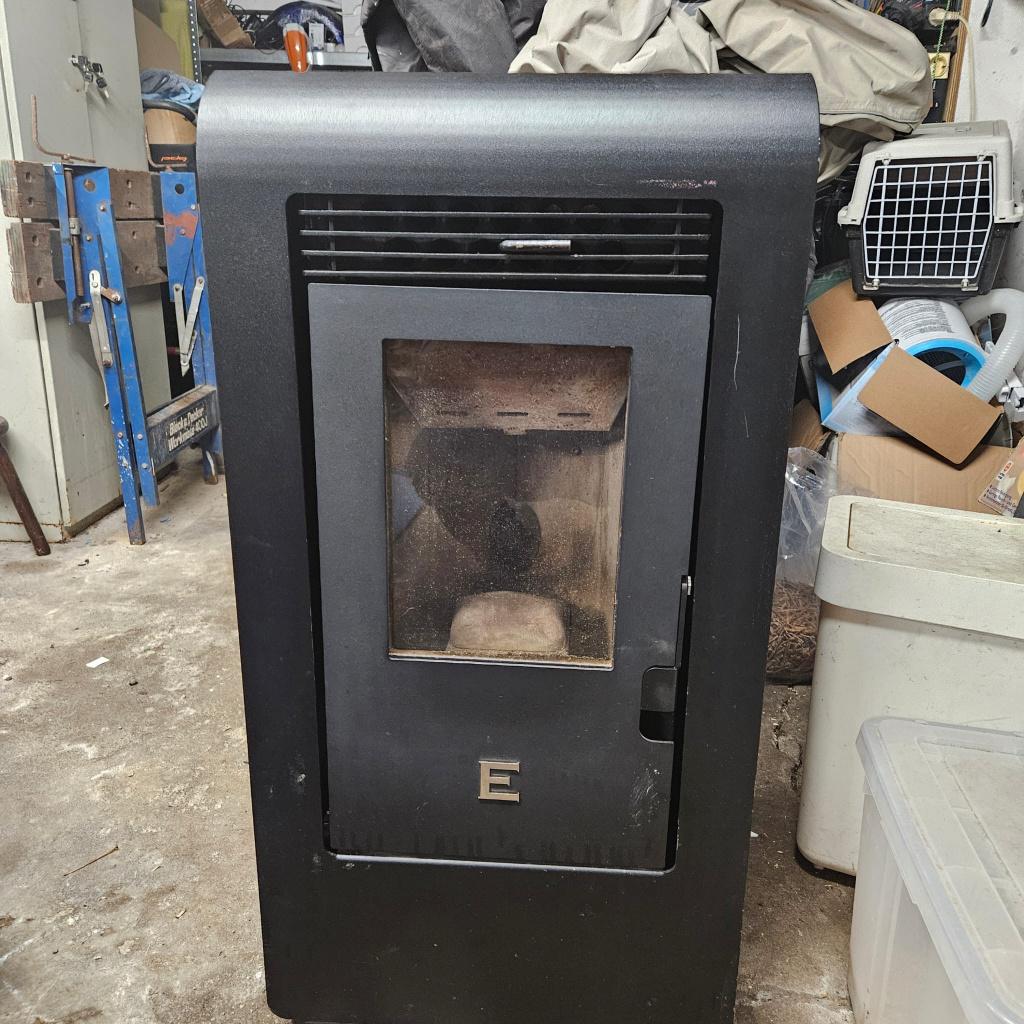 Pellet kachel 7kW, Huis en Inrichting, Kachels, Ophalen, Gebruikt, Hout, Houtkachel