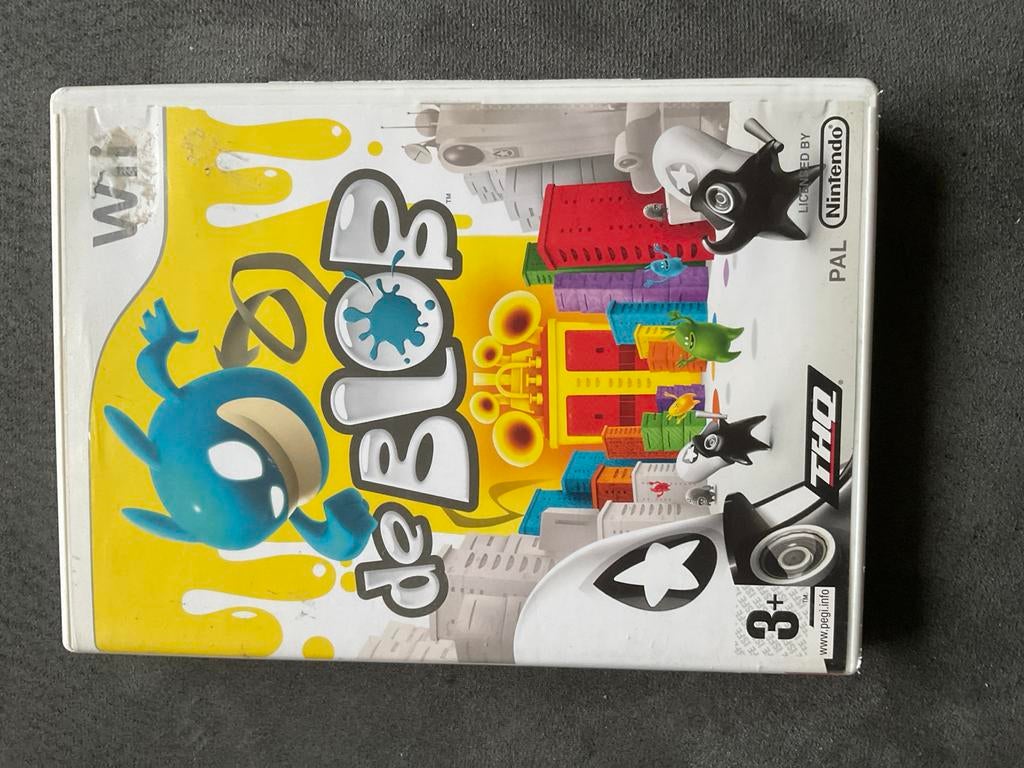 de Blob - Wii - Actie & Avontuur, Avontuur en Actie, Gebruikt, 1 speler, Ophalen of Verzenden