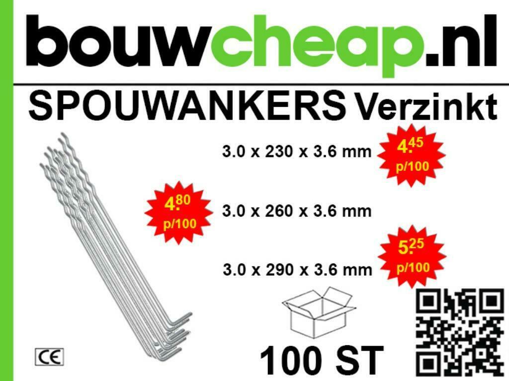SCHROEVEN EN DIVERSE BEVESTIGERS BOUWCHEAP ON THE ROAD, Ophalen of Verzenden, Nieuw, Schroeven