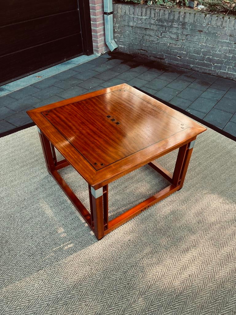 Schuitema decoforma bijzettafel Wilson. Artdeco, Artdeco, 55 tot 75 cm, Zo goed als nieuw, Rechthoekig