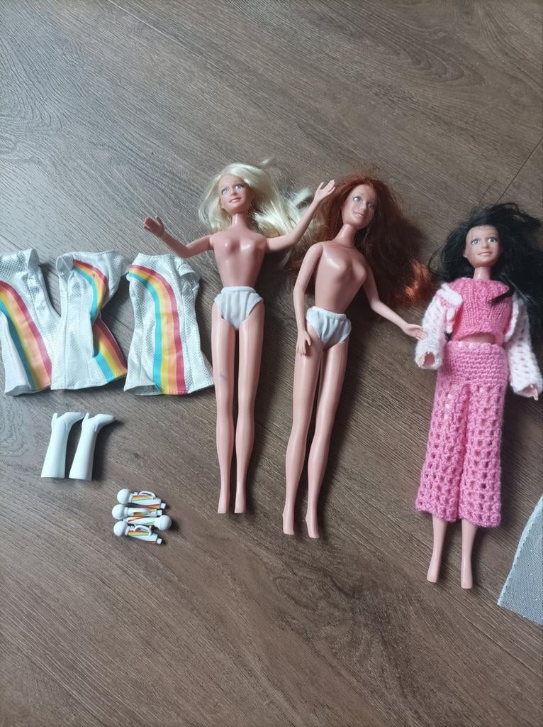 K3 barbiepoppen en een Disney, Kinderen en Baby's, Ophalen of Verzenden, Barbie
