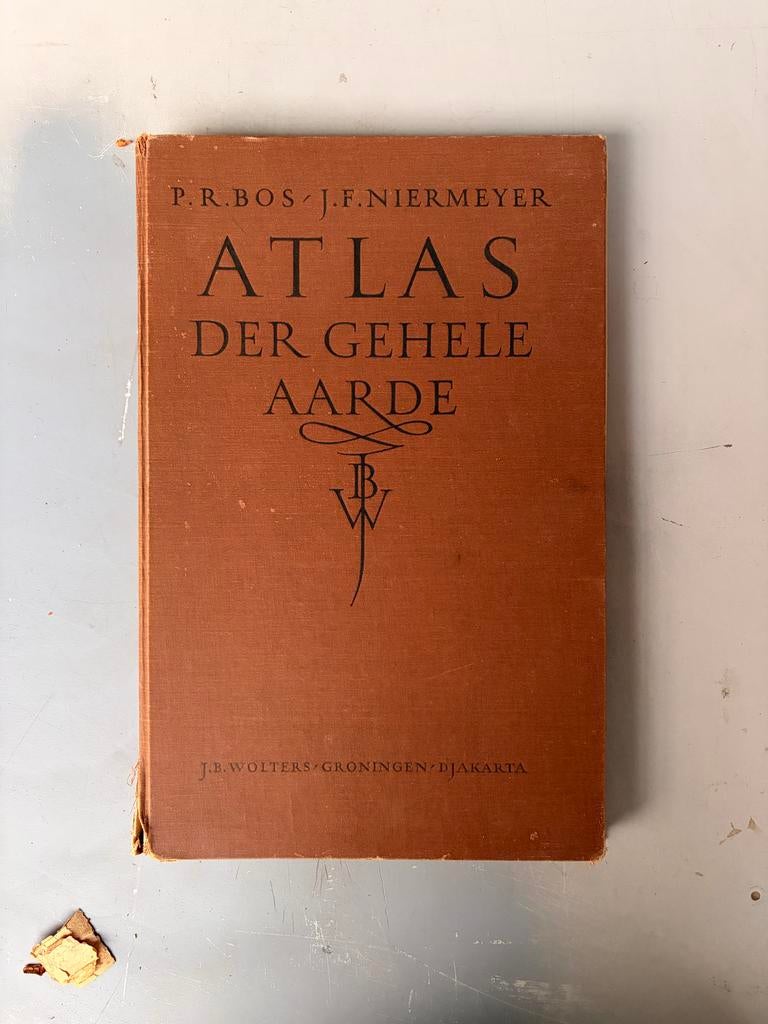 Bos Niermeyer Atlas der gehele aarde, Bosatlas, 1800 tot 2000, Wereld, Ophalen