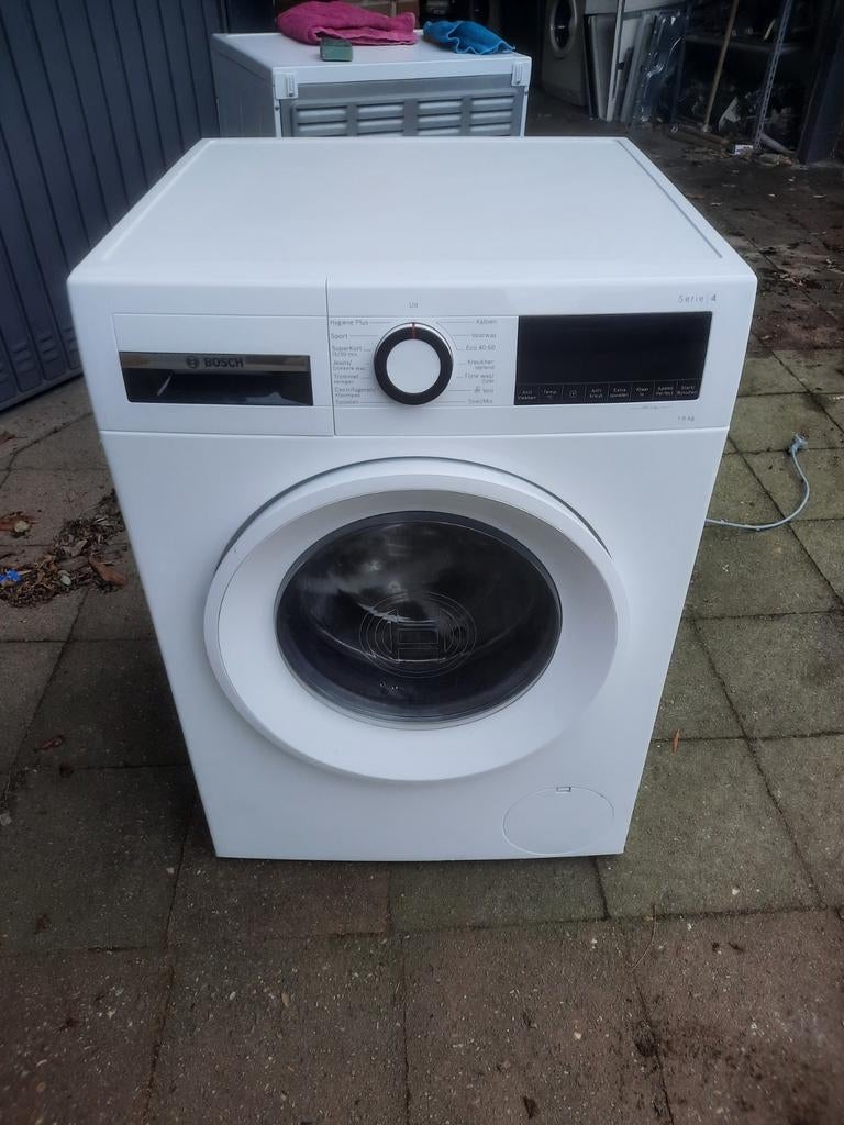 Prachtige Bosch 9kg-1400t wasmachine. Alle opties !! Gar+Bez, Ophalen, 1200 tot 1600 toeren, 8 tot 10 kg, Zo goed als nieuw