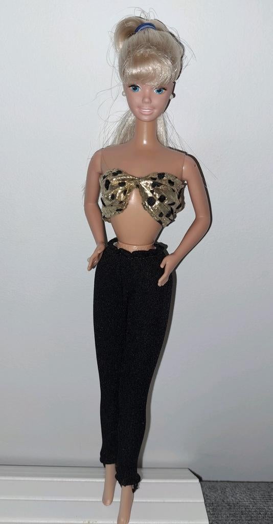 Sexy stap outfit voor barbie sindy fleur excl pop, Ophalen of Verzenden, Gebruikt, Kleertjes