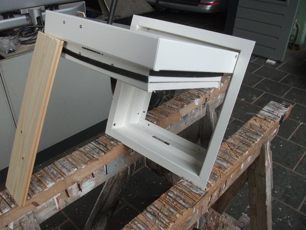 Brandwerend inspectie luik 300 x 300 kleur wit, Ophalen, Nieuw, Ventilator en Afzuiger