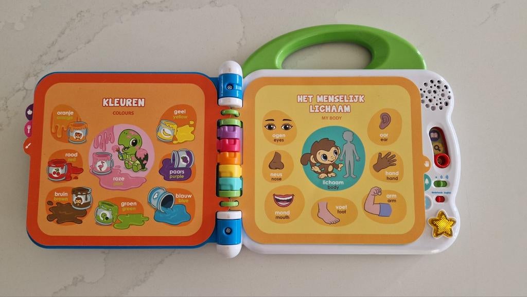 VTech Mijn Eerste Woordjes - Leerzaam Speelgoed, Ophalen of Verzenden, Zo goed als nieuw, Overige typen, Met geluid